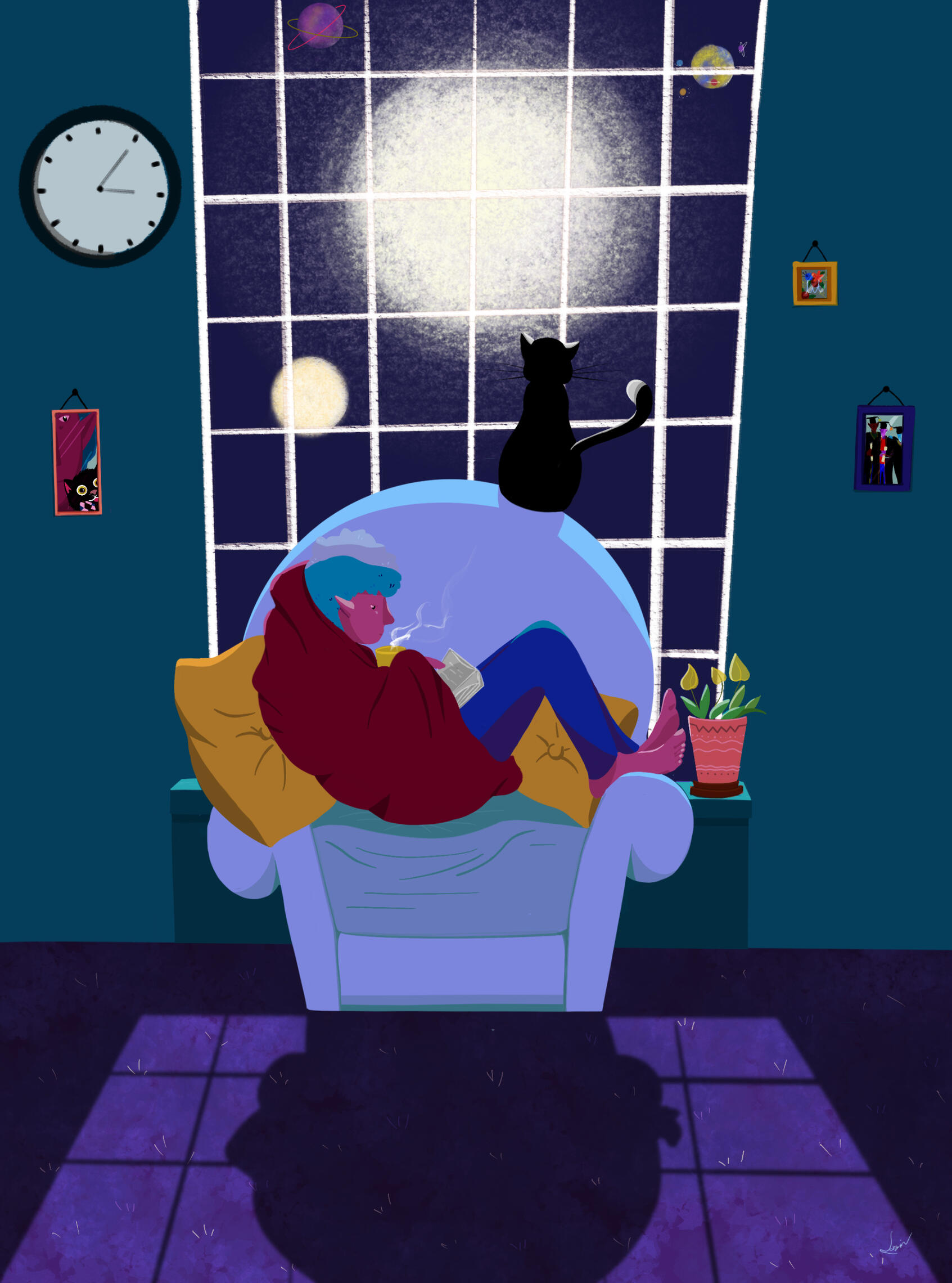 Aliens Have Cozy Time Too